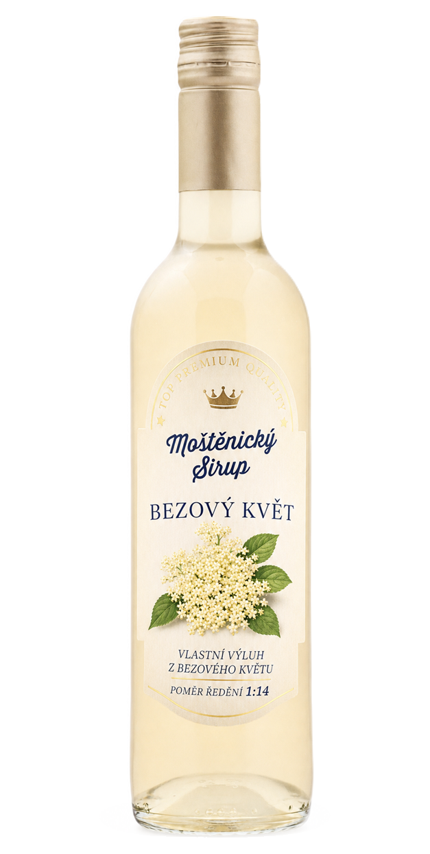 Sirup Bezinka · sklo 0,5 l