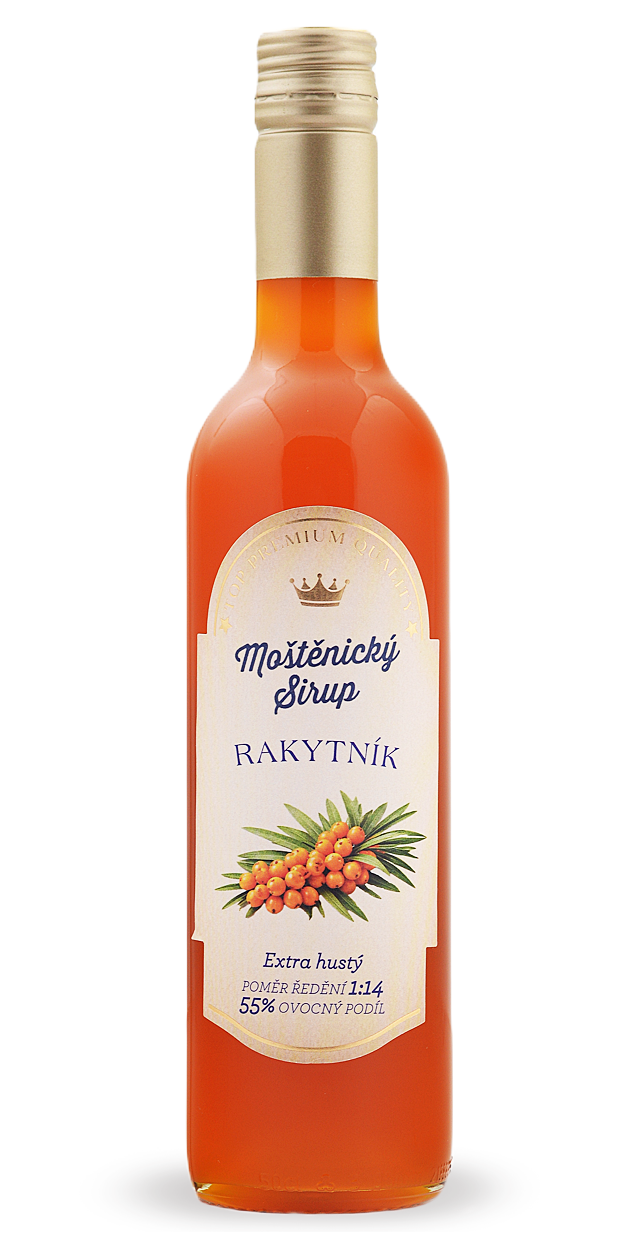 Sirup Rakytník · sklo 0,5 l