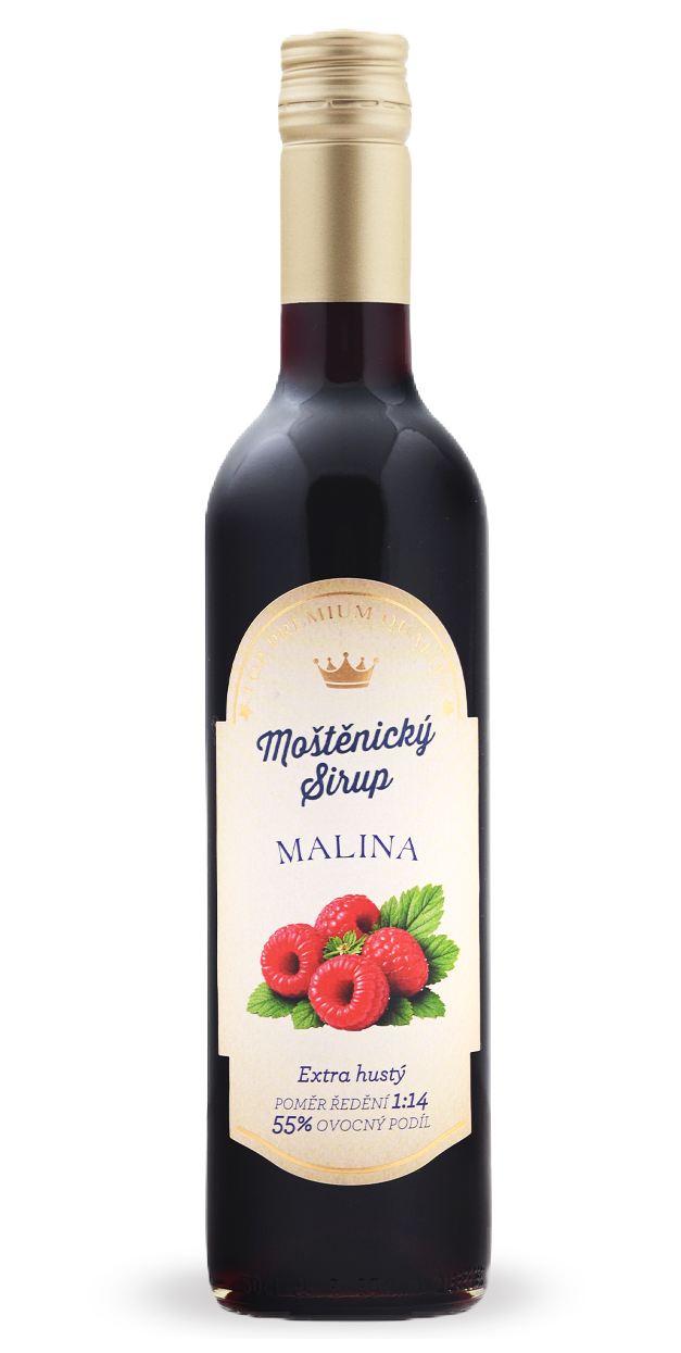 Sirup Malina · sklo 0,5 l